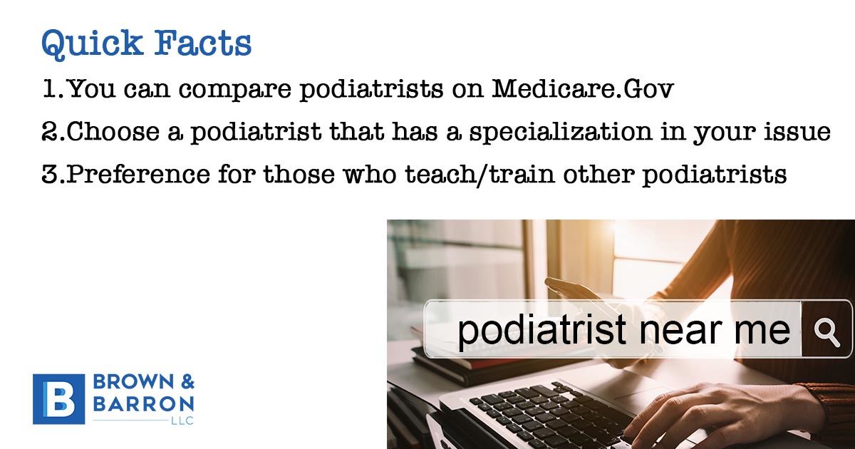 Tips for Choosing the Best Podiatrist